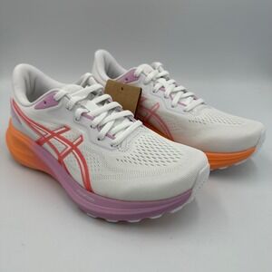 ASICS GT-1000 13 Running Shoes Sz 6 White Coral Reef NEW sneakers trainer walk
